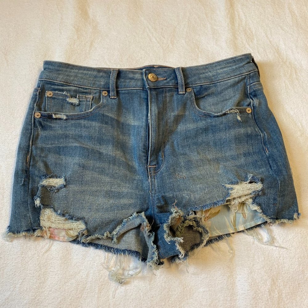 American Eagles Denim Shorts Size 8